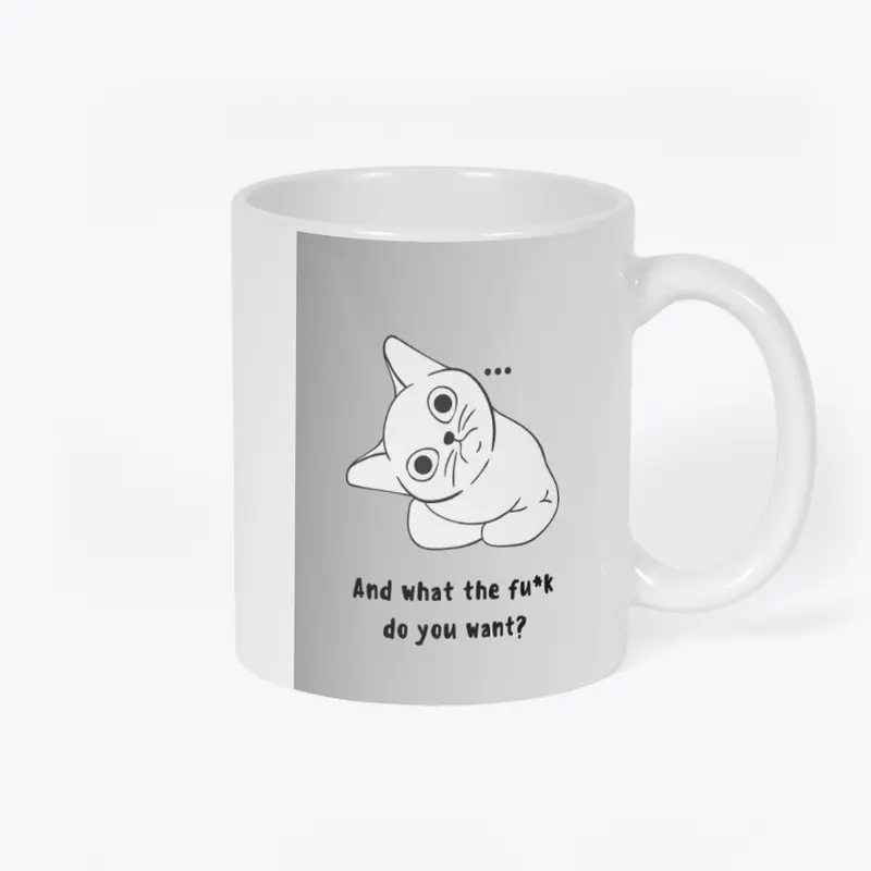 Coparo's "WTF Do You Want" Mug